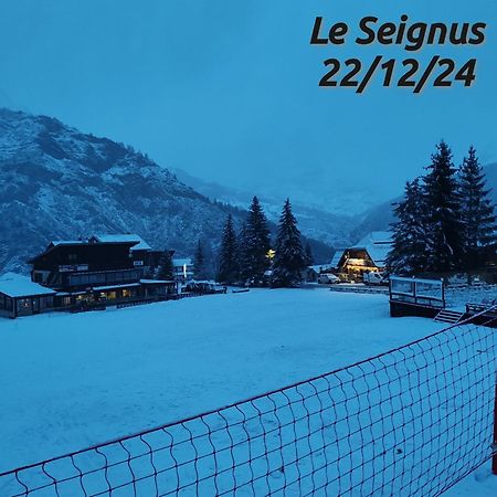 Studio Seignus D Allos Pieds Des Pistes מראה חיצוני תמונה