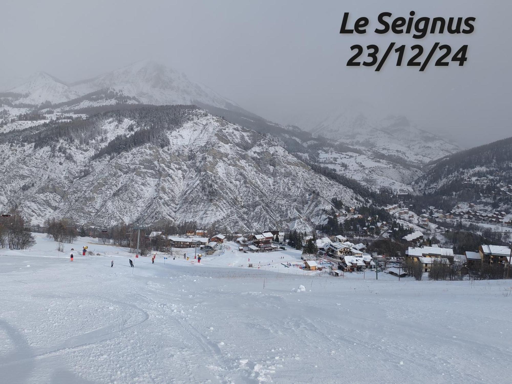 Studio Seignus D Allos Pieds Des Pistes מראה חיצוני תמונה